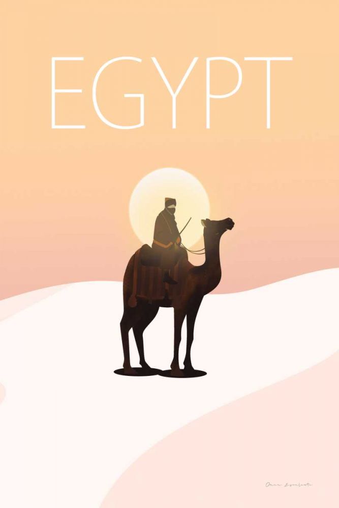 Egypt art print by Omar Escalante for $57.95 CAD