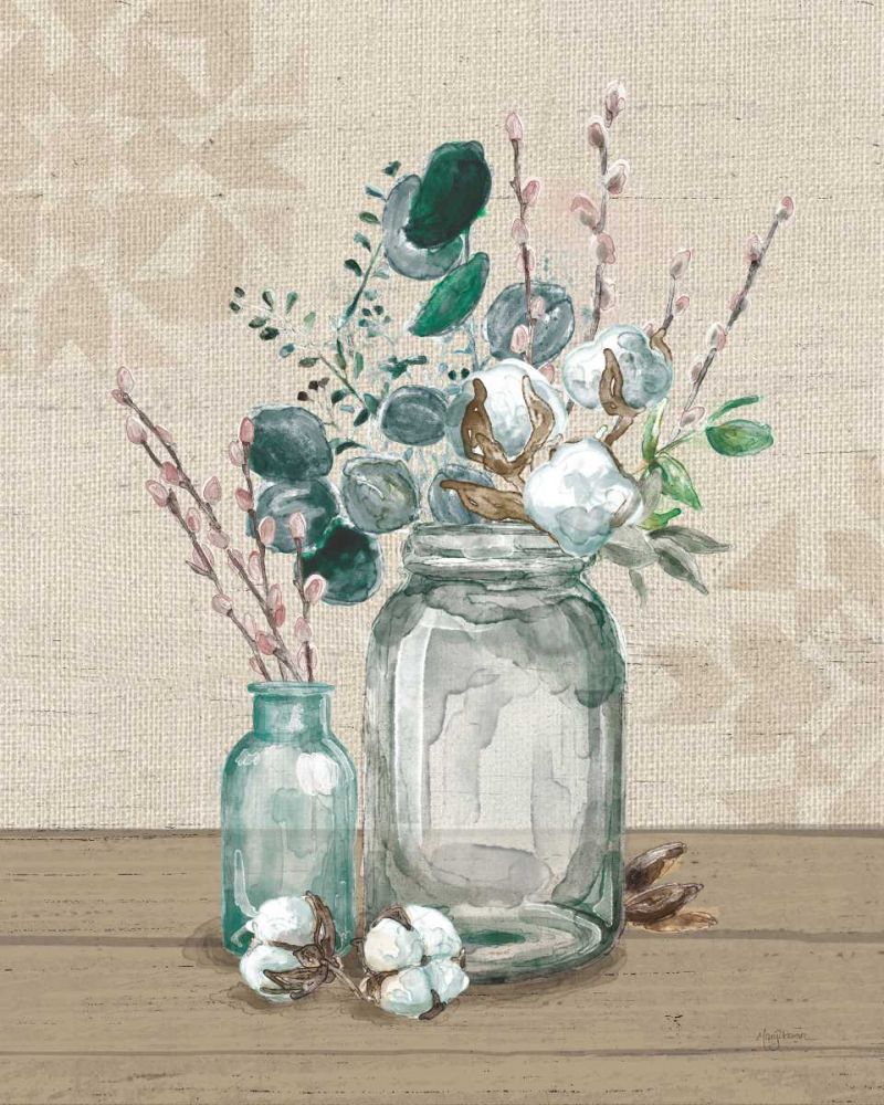 Cotton Bouquet II art print by Mary Urban for $57.95 CAD