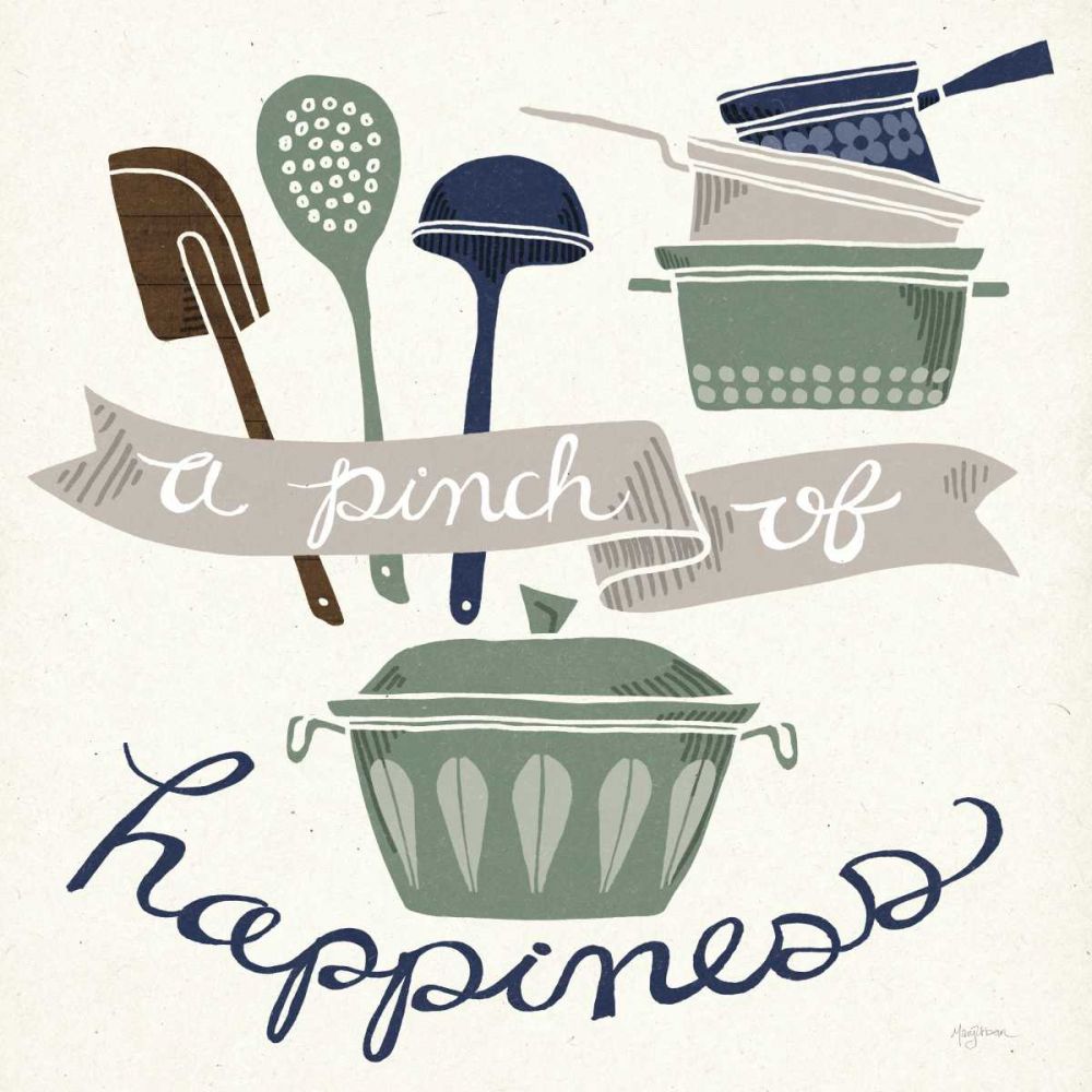 A Pinch of Happiness Winter art print by Mary Urban for $57.95 CAD