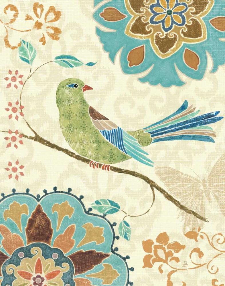 Eastern Tales Birds II art print by Daphne Brissonnet for $57.95 CAD