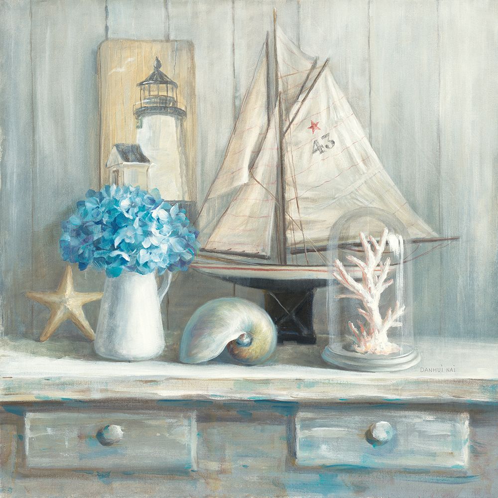 Summer House Square art print by Danhui Nai for $57.95 CAD