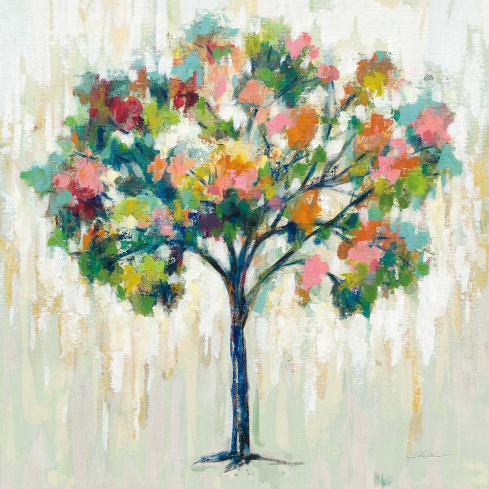 Blooming Tree Neutral art print by Silvia Vassileva for $57.95 CAD