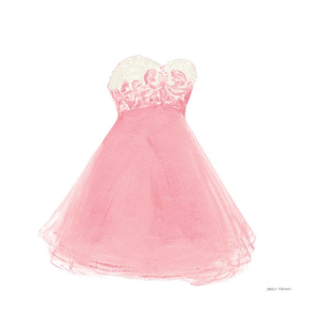 Pink Dress Fitting art print by Marco Fabiano for $57.95 CAD