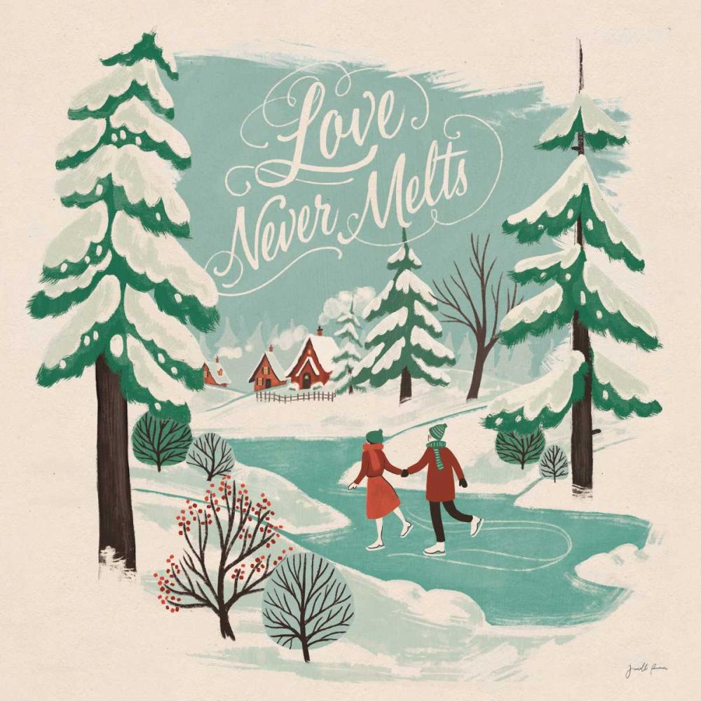 Winter Bliss V art print by Janelle Penner for $57.95 CAD