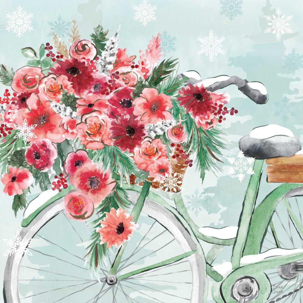 Holiday Ride VI art print by Dina June for $57.95 CAD
