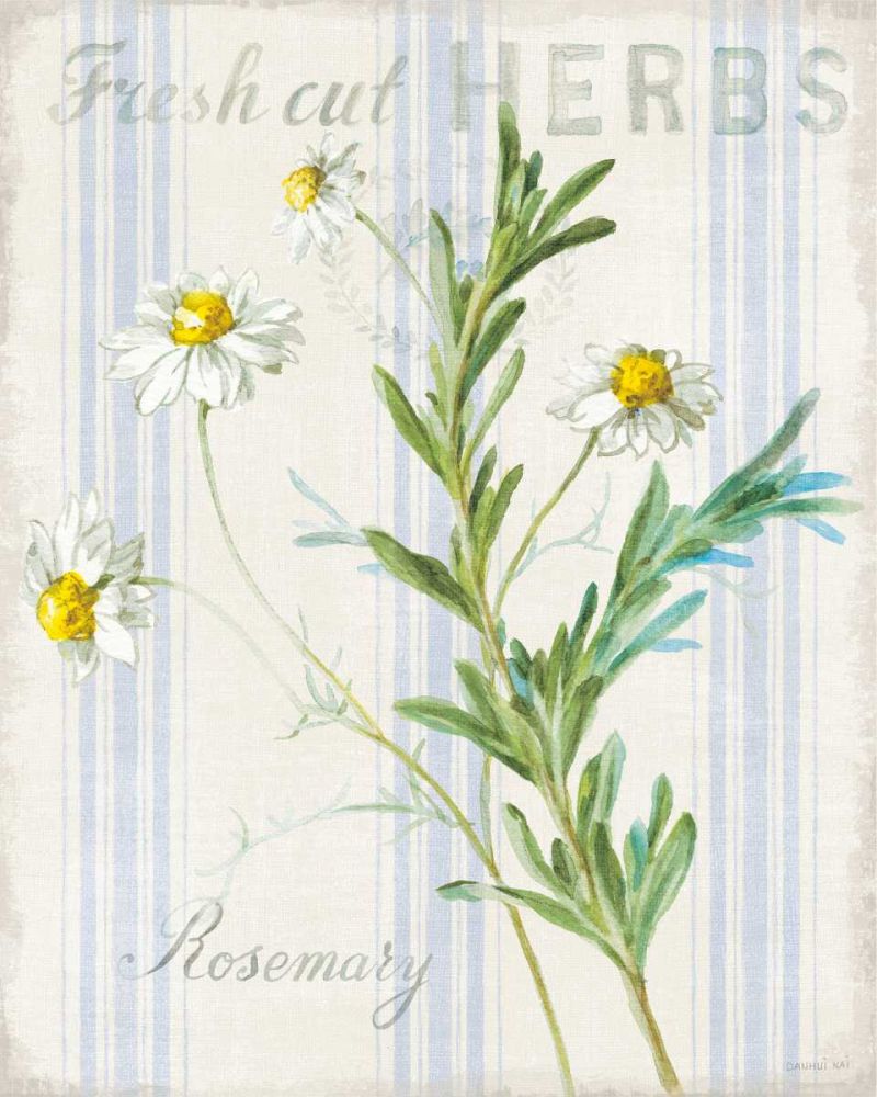 Floursack Herbs I art print by Danhui Nai for $57.95 CAD