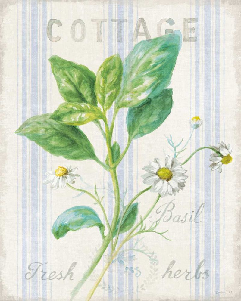 Floursack Herbs IV art print by Danhui Nai for $57.95 CAD