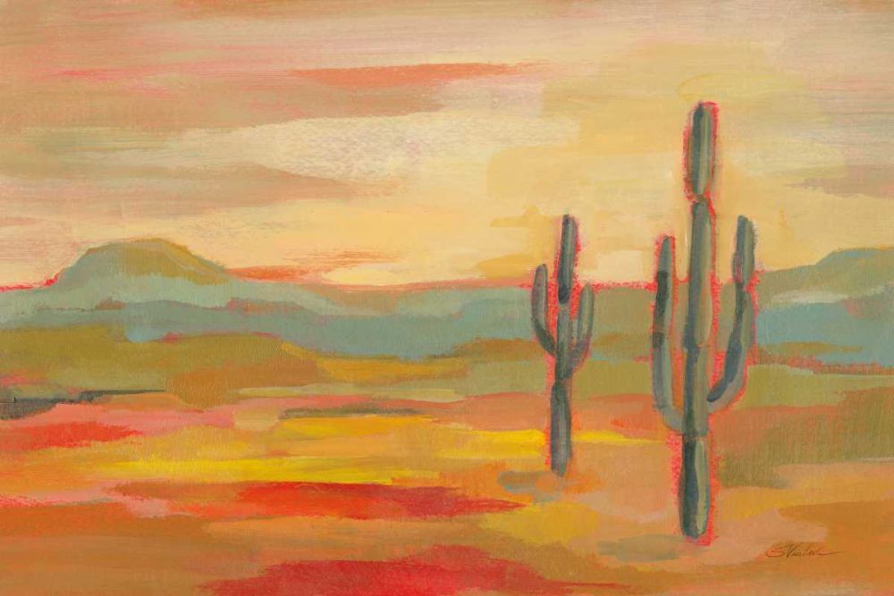 Desert Saguaro art print by Silvia Vassileva for $57.95 CAD