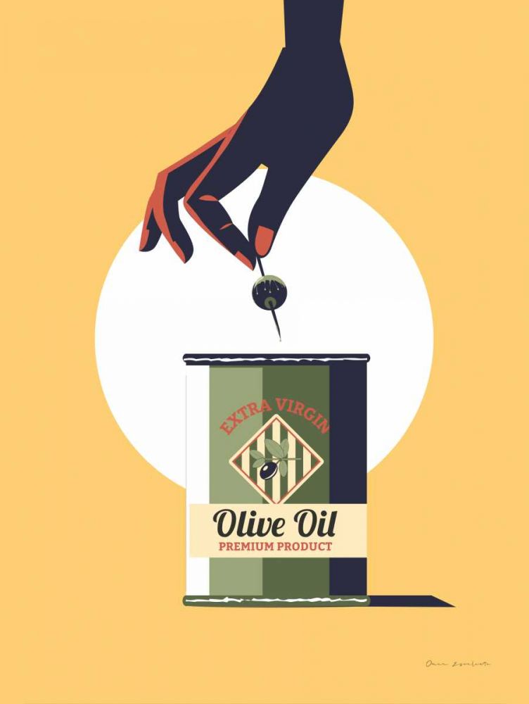 Olive Oil art print by Omar Escalante for $57.95 CAD