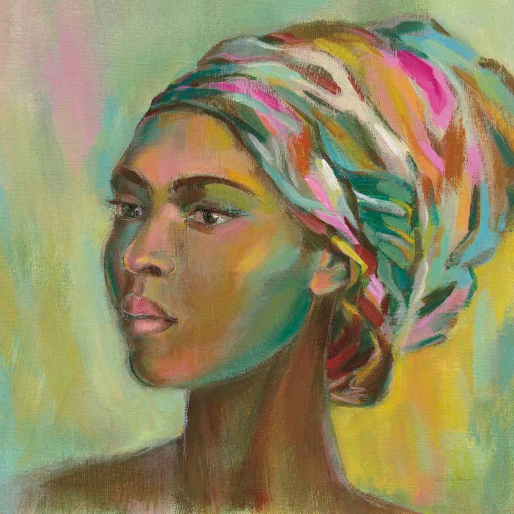 African Woman II art print by Silvia Vassileva for $57.95 CAD