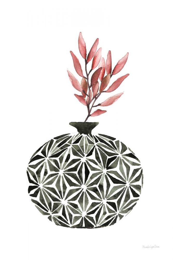 Geometric Vases IV art print by Mercedes Lopez Charro for $57.95 CAD