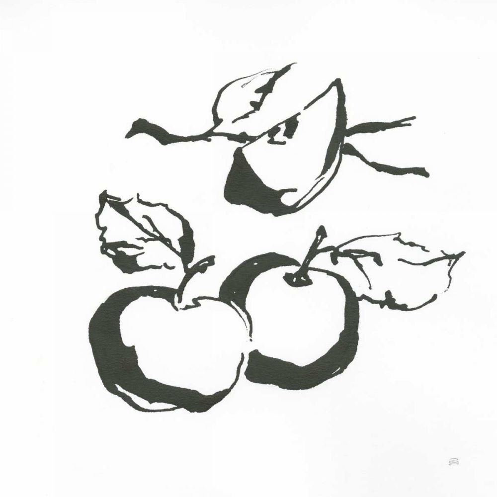 Apples BW art print by Chris Paschke for $57.95 CAD