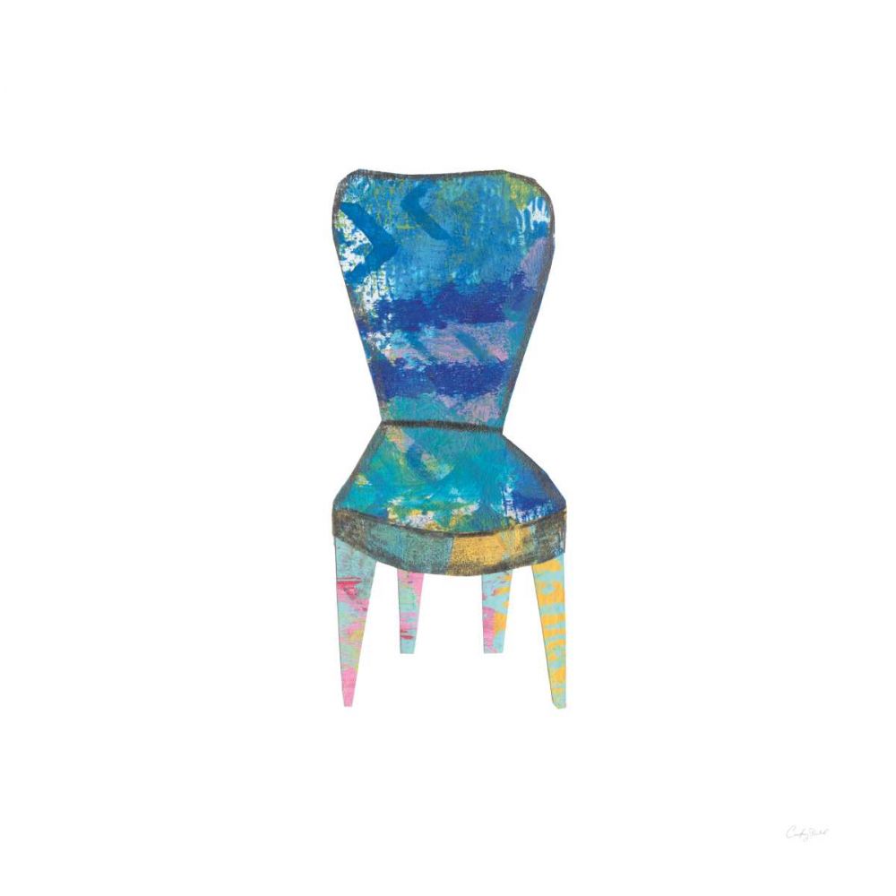 Mod Chairs VI art print by Courtney Prahl for $57.95 CAD