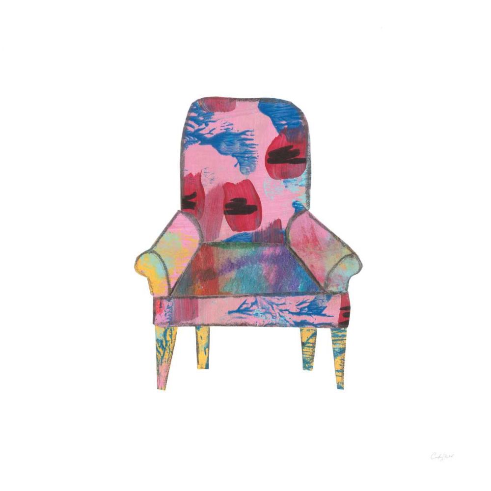 Mod Chairs VII art print by Courtney Prahl for $57.95 CAD