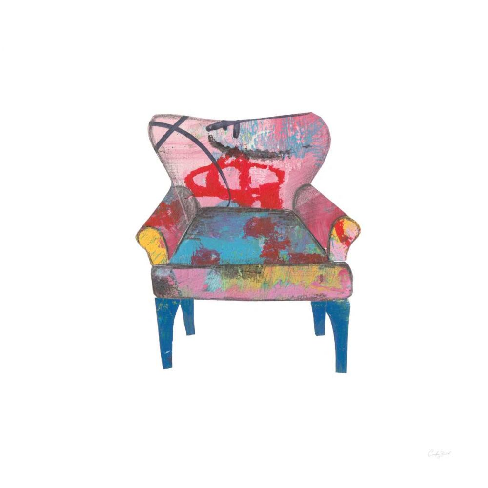 Mod Chairs VIII art print by Courtney Prahl for $57.95 CAD