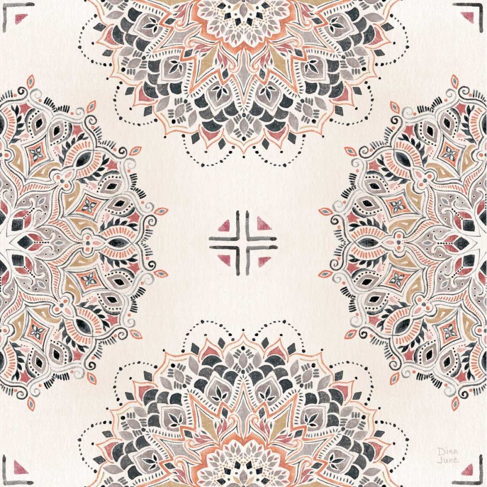 Kasbah Crush Pattern IA art print by Dina June for $57.95 CAD
