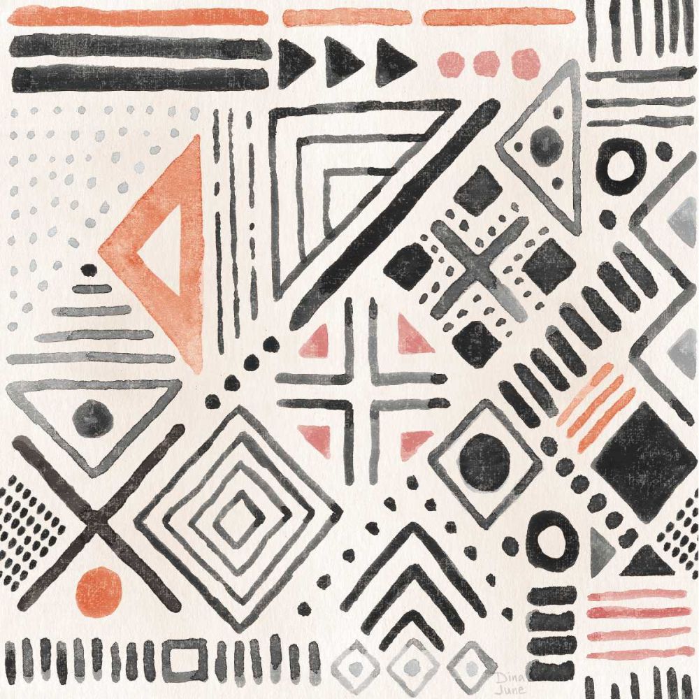 Kasbah Crush Pattern IVA art print by Dina June for $57.95 CAD