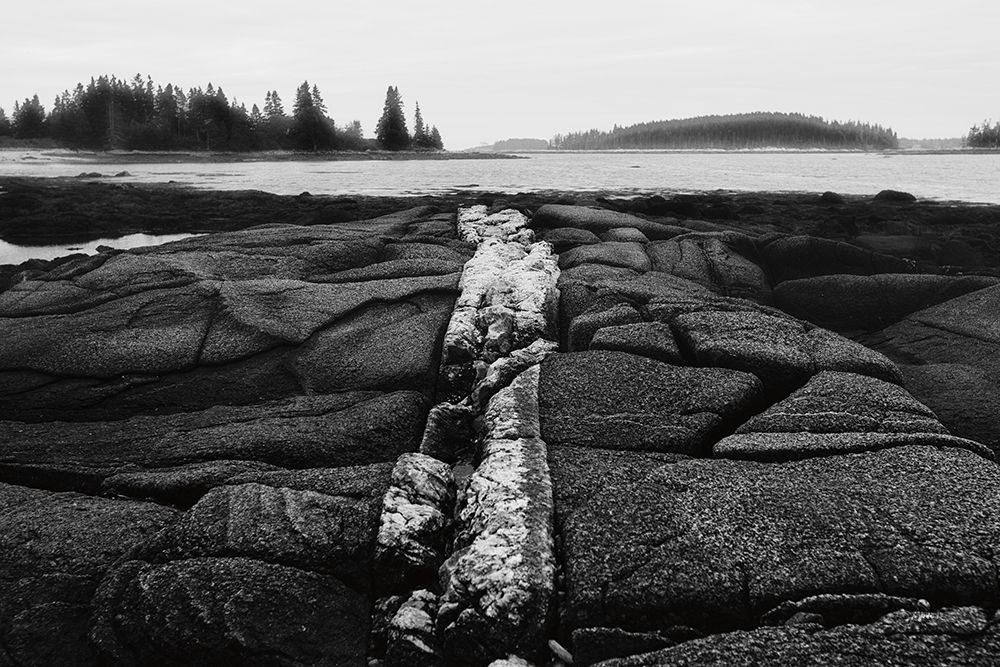 Fissures in Maine art print by Aledanda for $57.95 CAD