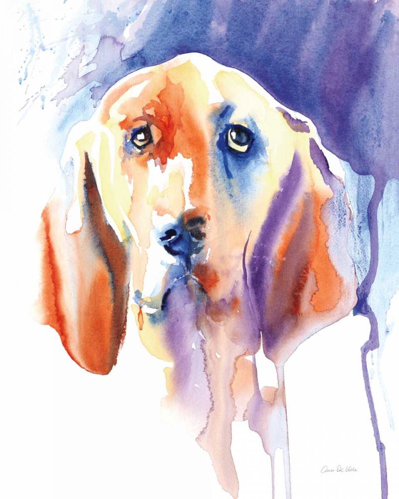 Basset Hound art print by Aimee Del Valle for $57.95 CAD