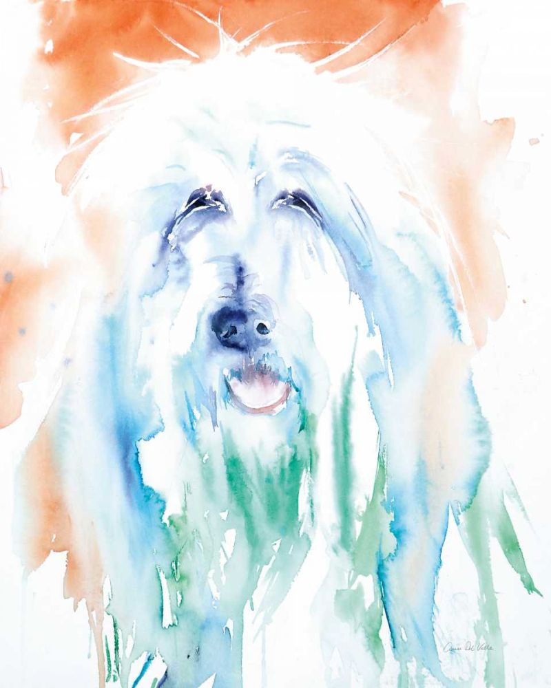 Sheep Dog art print by Aimee Del Valle for $57.95 CAD