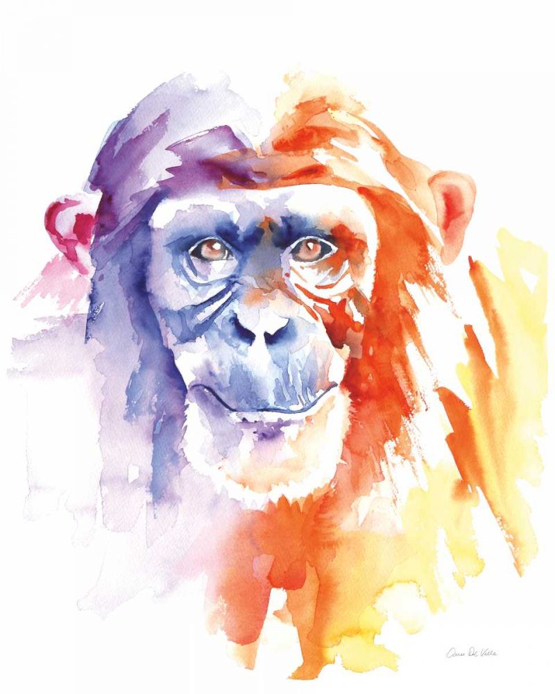 Chimpanzee II art print by Aimee Del Valle for $57.95 CAD