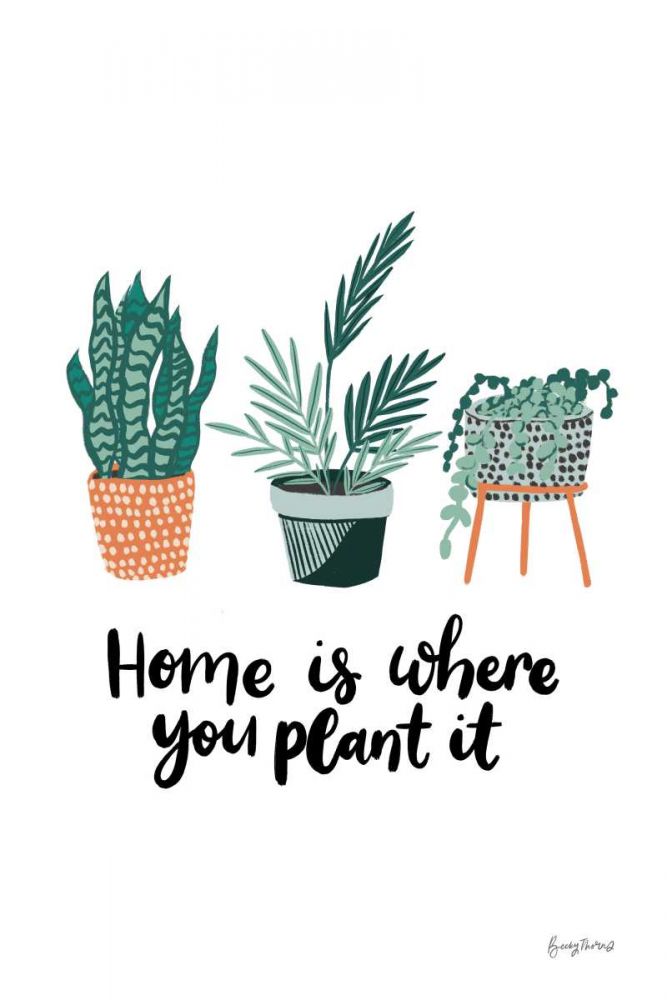 Plant It art print by Becky Thorns for $57.95 CAD