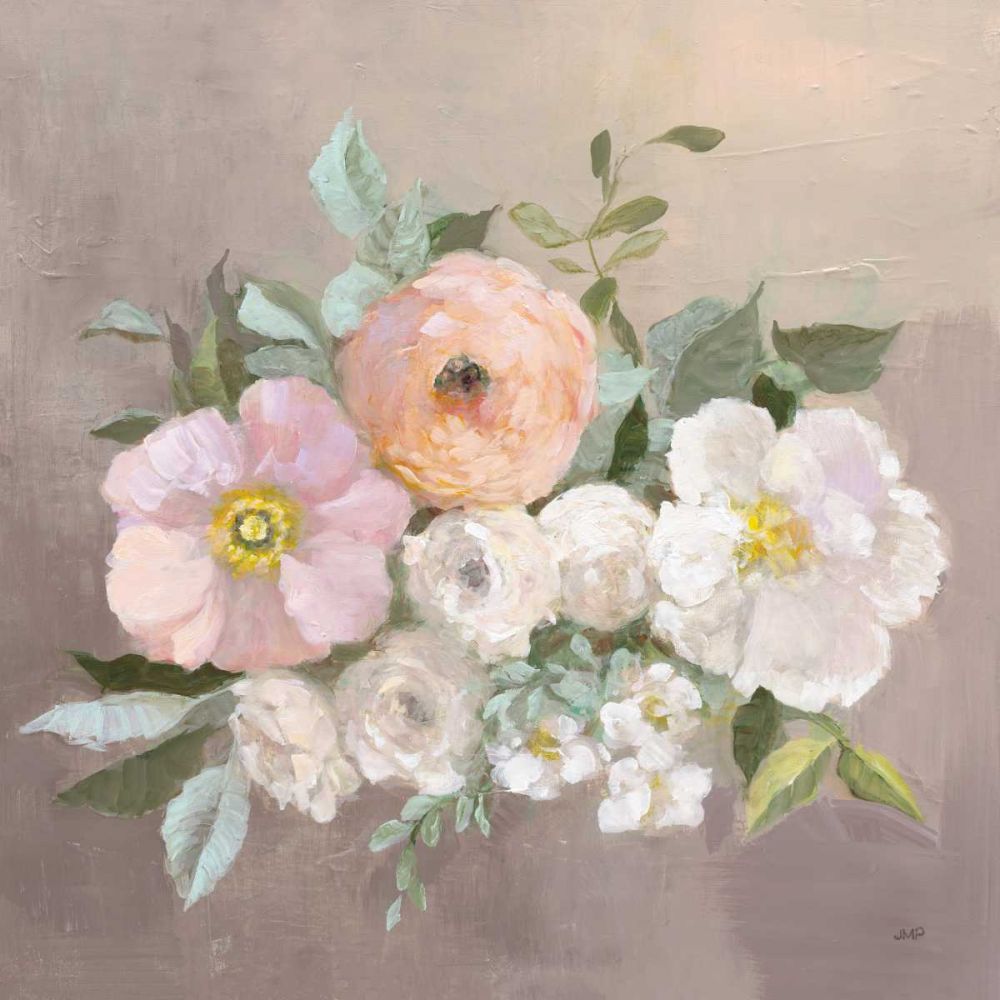 Pale Floral Spray II art print by Julia Purinton for $57.95 CAD