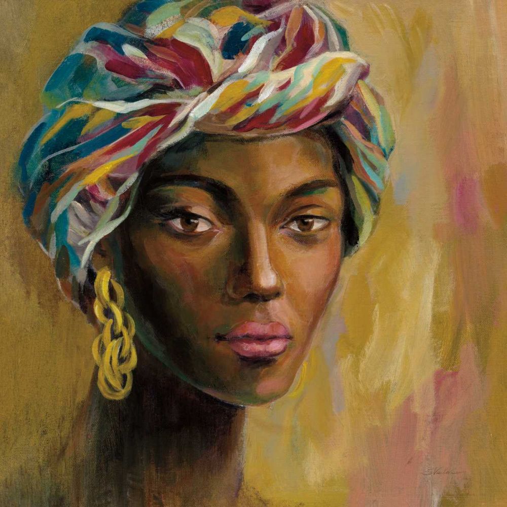 African Face I art print by Silvia Vassileva for $57.95 CAD