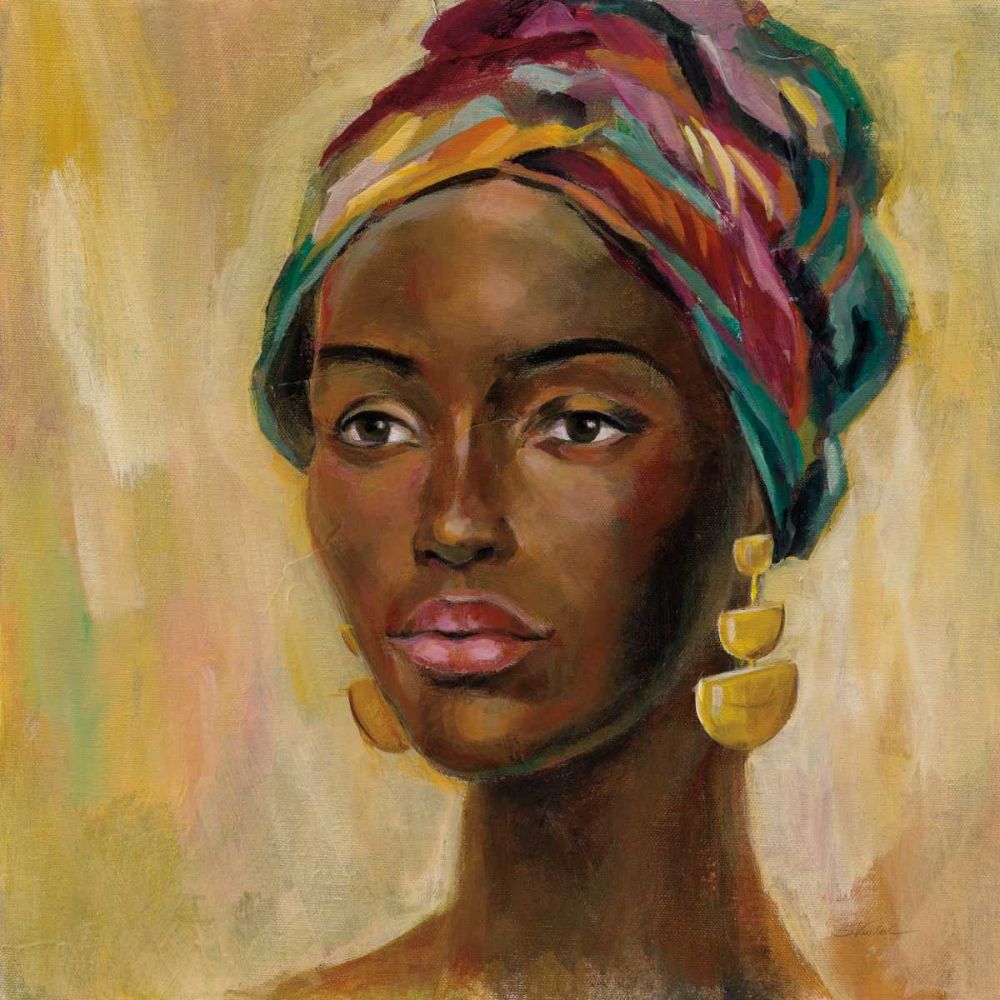 African Face II art print by Silvia Vassileva for $57.95 CAD