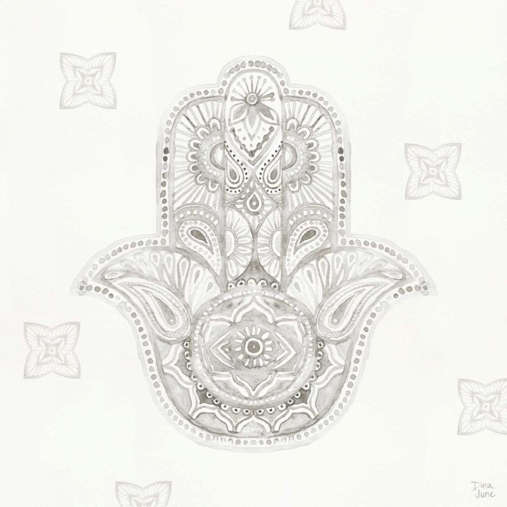 Touch of Hamsa IV art print by Dina June for $57.95 CAD