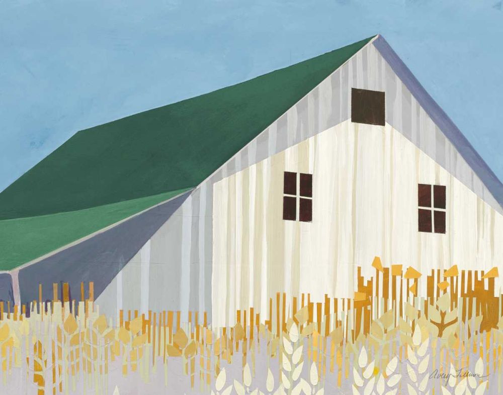 Wheat Fields Green Crop art print by Avery Tillmon for $57.95 CAD