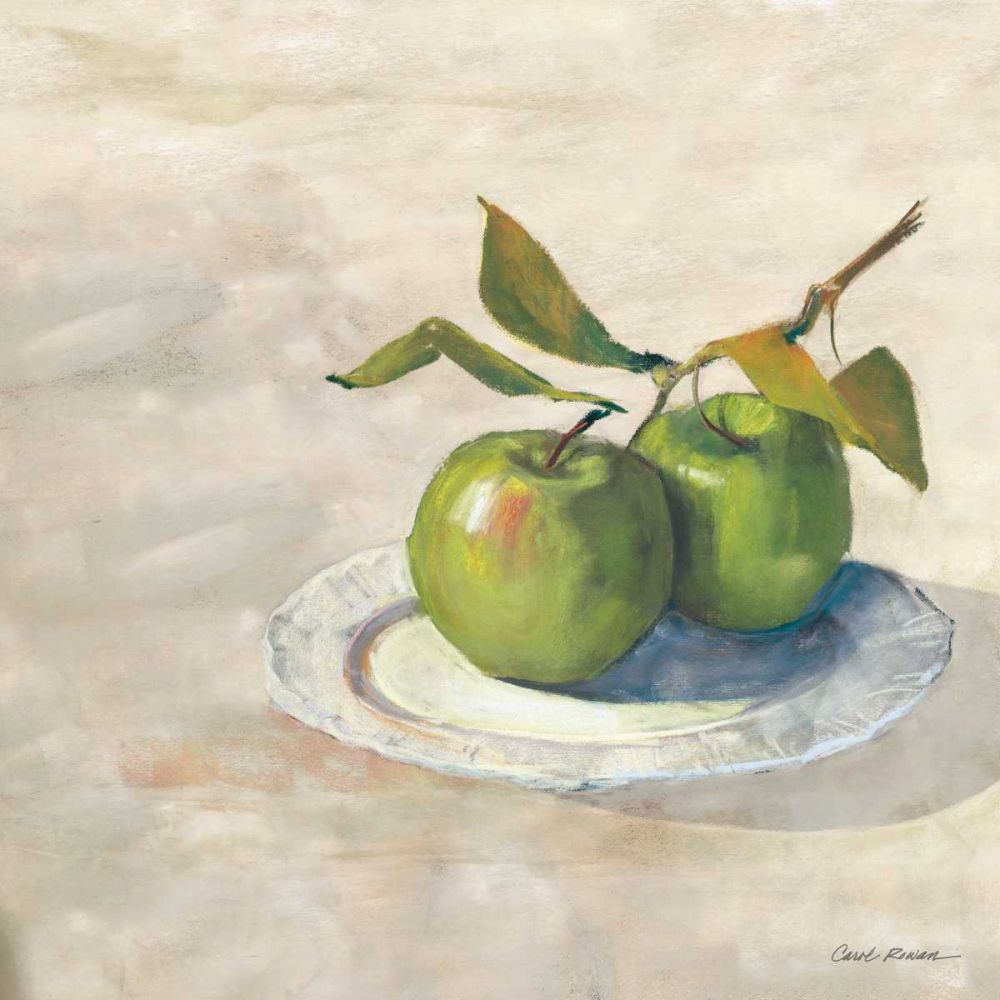 Green Apple I Neutral art print by Carol Rowan for $57.95 CAD
