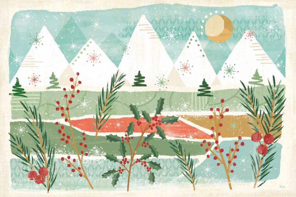 Holiday Flair I art print by Veronique Charron for $57.95 CAD