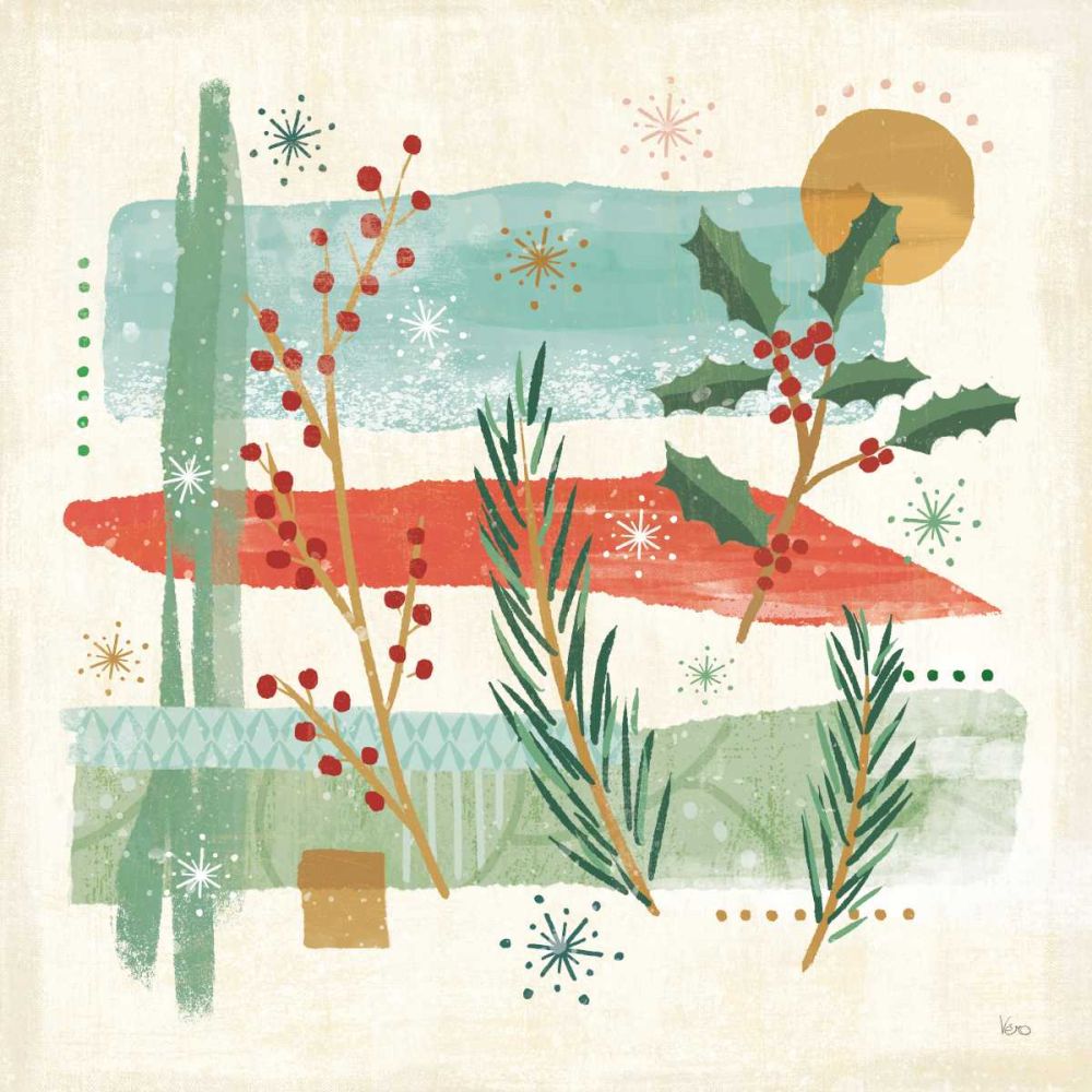 Holiday Flair II art print by Veronique Charron for $57.95 CAD