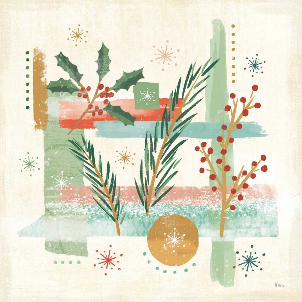 Holiday Flair III art print by Veronique Charron for $57.95 CAD