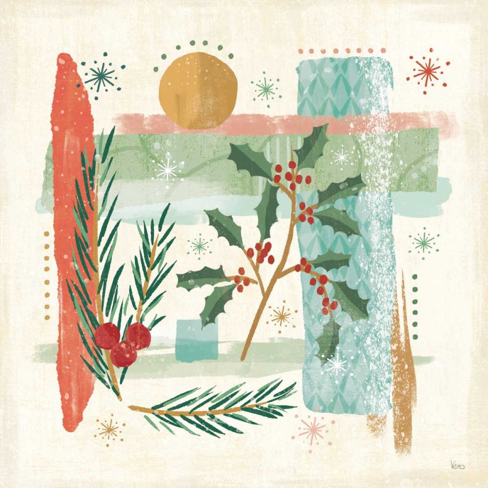 Holiday Flair IV art print by Veronique Charron for $57.95 CAD
