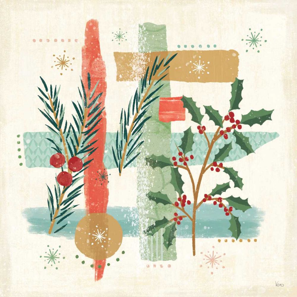 Holiday Flair V art print by Veronique Charron for $57.95 CAD