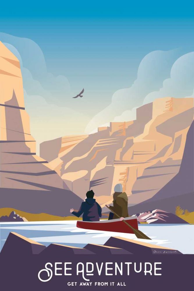 See Adventure art print by Omar Escalante for $57.95 CAD