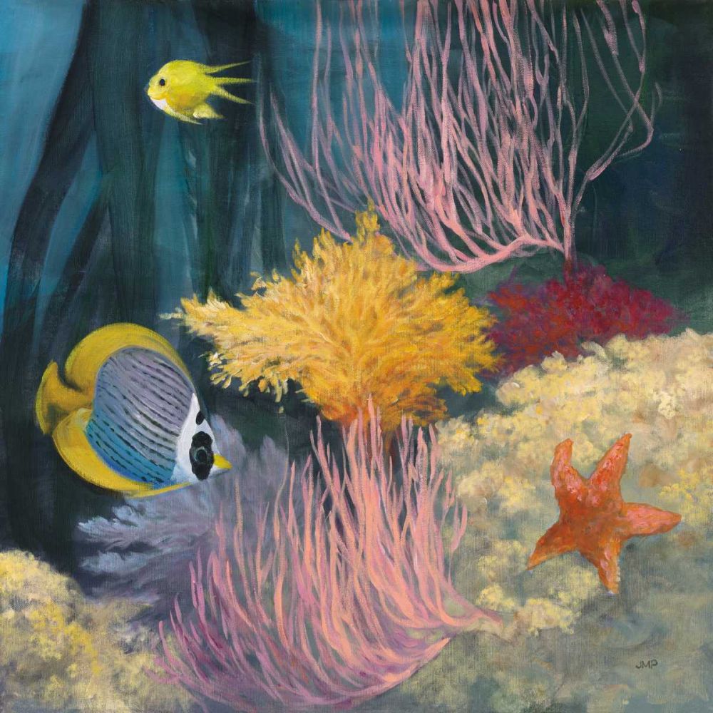 Coastal Reef II art print by Julia Purinton for $57.95 CAD