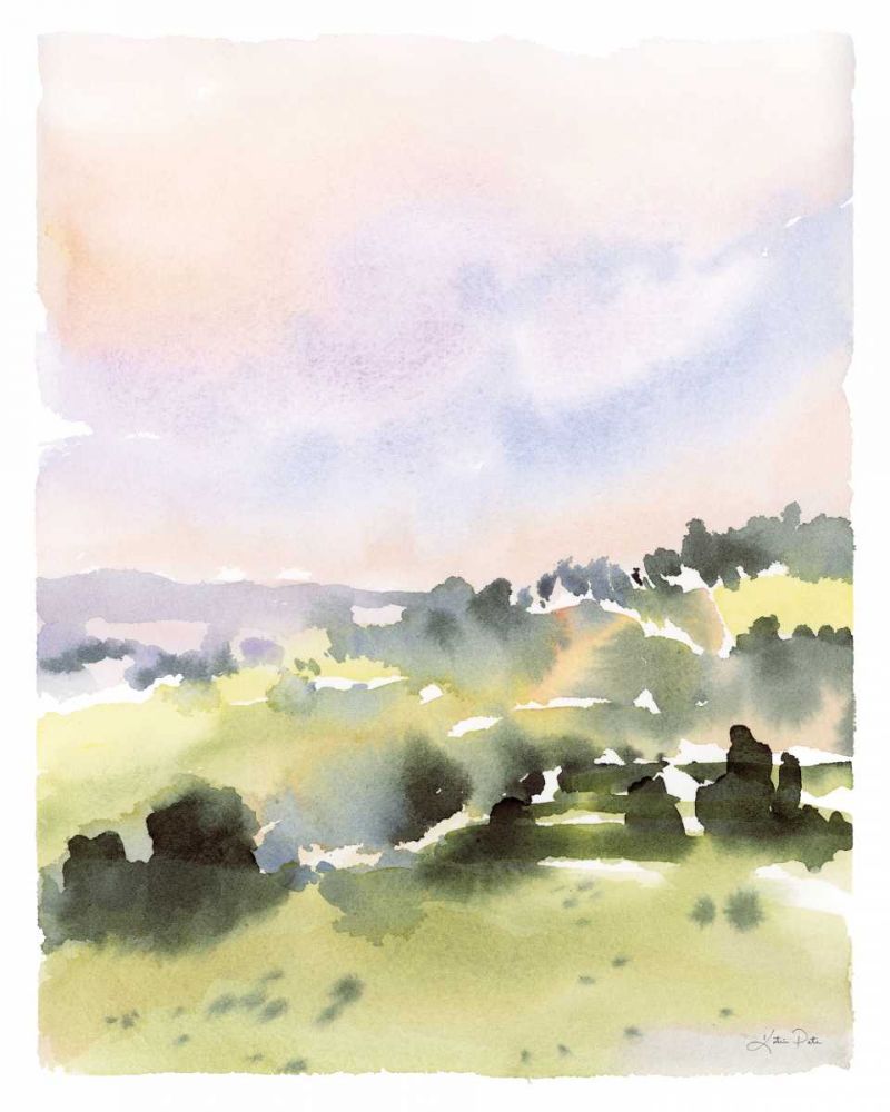 Spring Hills II art print by Katrina Pete for $57.95 CAD