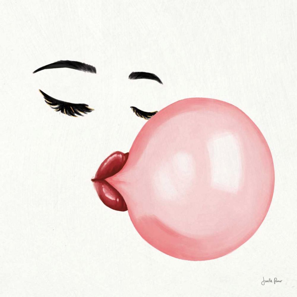 Bubble Babe I art print by Janelle Penner for $57.95 CAD