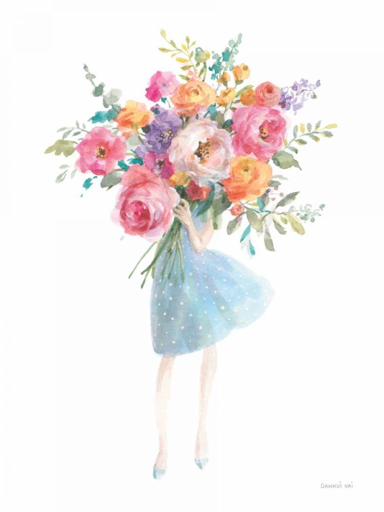 Bursting with Flowers art print by Danhui Nai for $57.95 CAD