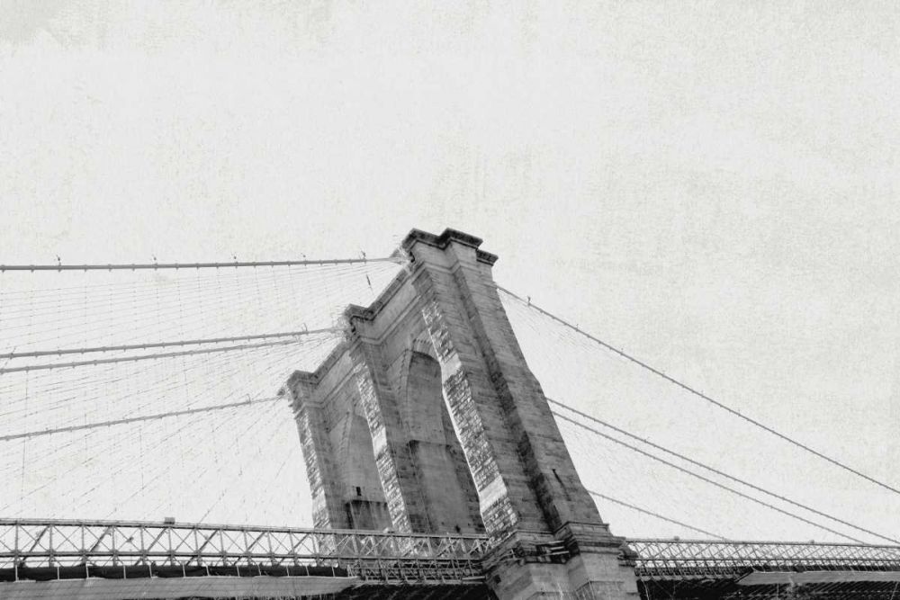 Brooklyn Bridge From Below art print by Wild Apple Portfolio for $57.95 CAD