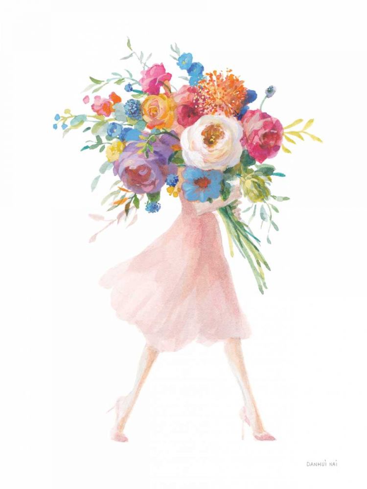 Bursting with Flowers II art print by Danhui Nai for $57.95 CAD