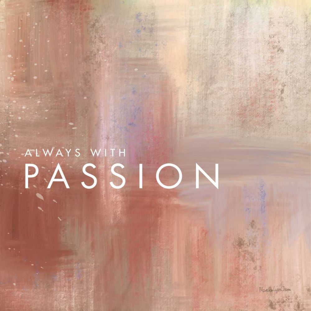 Passion art print by Mercedes Lopez Charro for $57.95 CAD