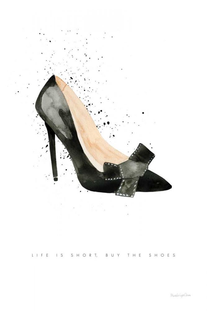 Stiletto Style III art print by Mercedes Lopez Charro for $57.95 CAD
