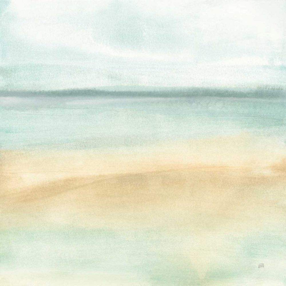Mint and Sand I art print by Chris Paschke for $57.95 CAD