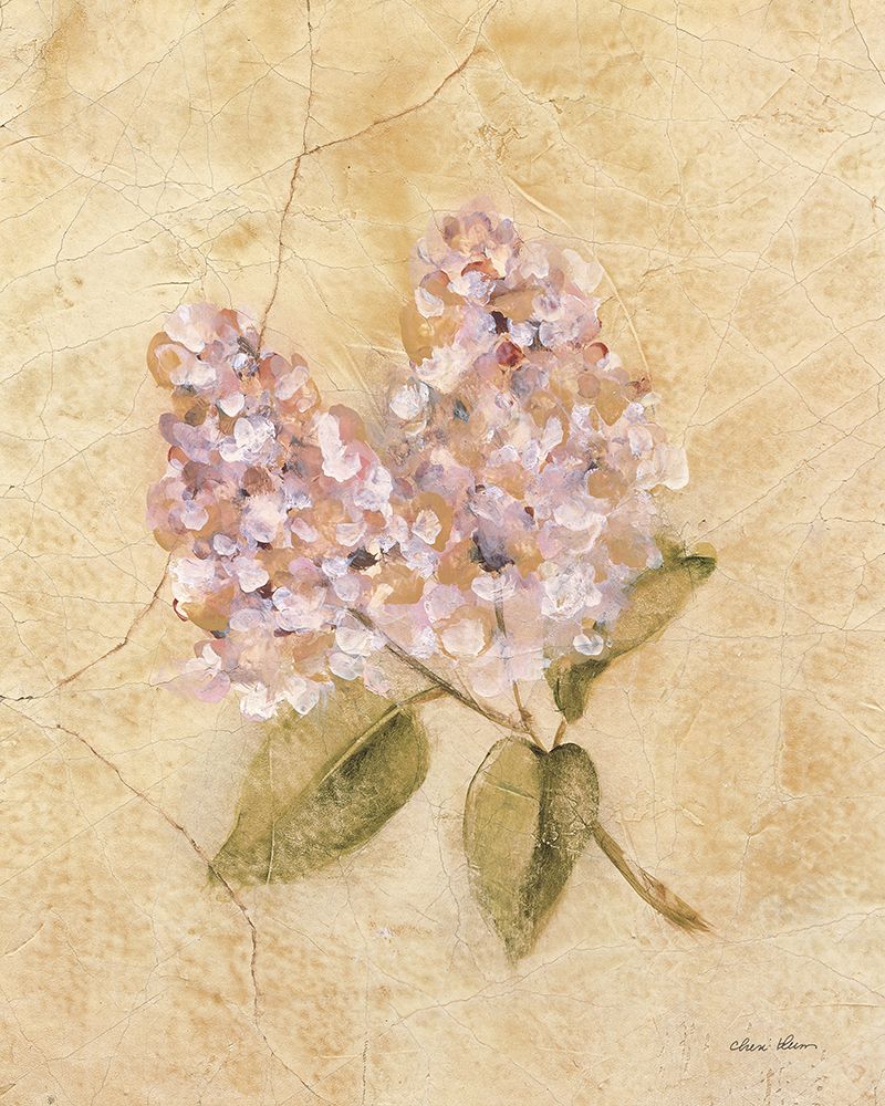 Lilac on Cracked Linen art print by Cheri Blum for $57.95 CAD