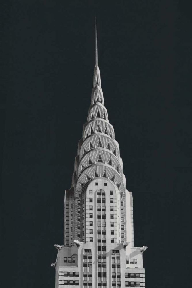 Chrysler Building on Black art print by Wild Apple Portfolio for $57.95 CAD