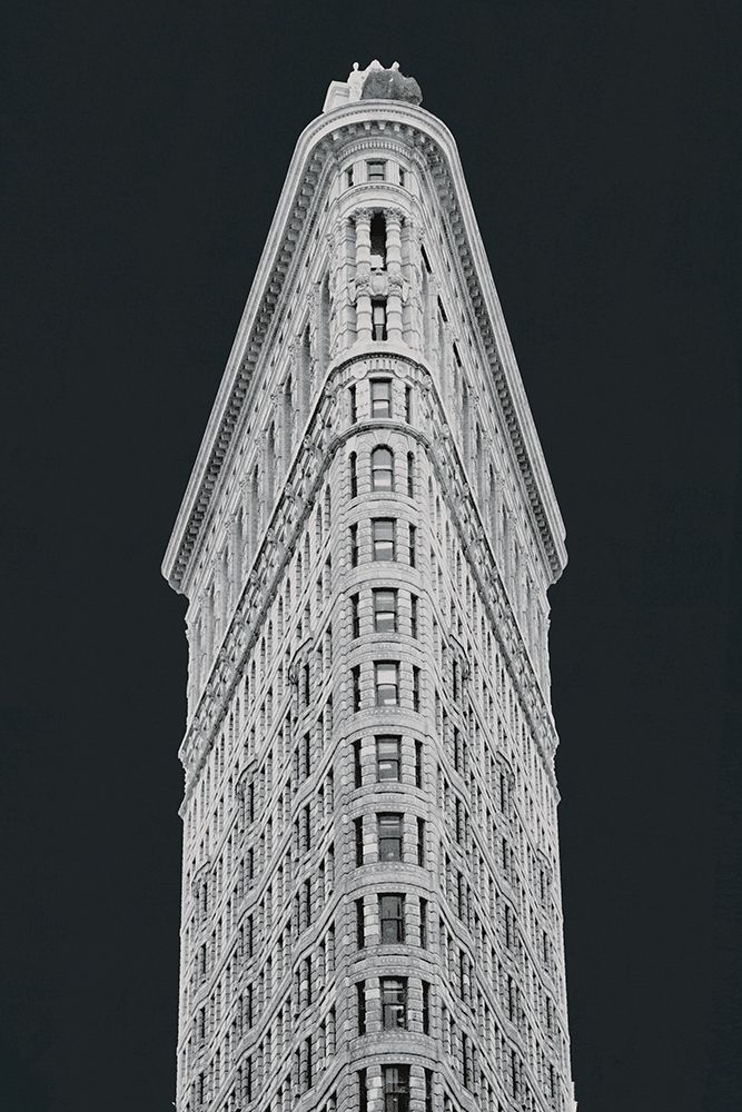 Flatiron Building on Black art print by Wild Apple Portfolio for $57.95 CAD